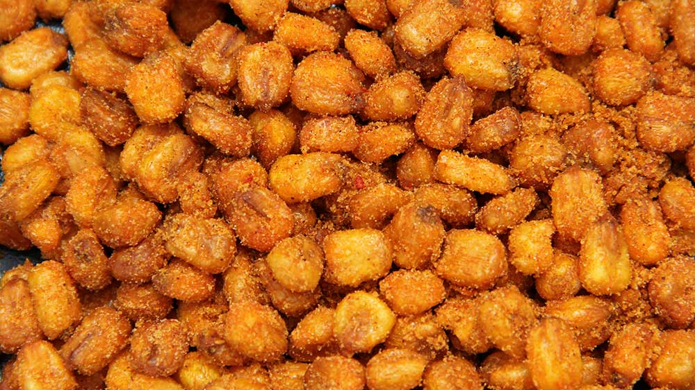 Spicy Toasted Corn